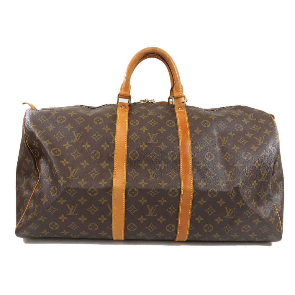 Louis Vuitton Keepall 55 Monogram Boston Bag Monogram Canvas